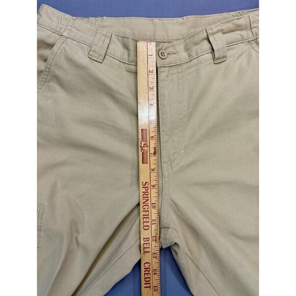 L.L. Bean Men’s Explorer Ripstop Pants Size 32x30 Tan Standard Fit ItemID 240793 - Picture 4 of 9